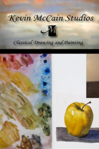 advertisement for watercolor painting.